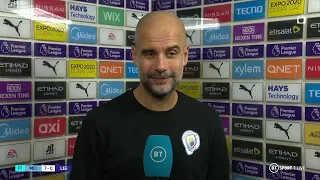 "I didn't score one goal!" 😆 Pep Guardiola lauds quality of his side after thrashing Leeds 7-0