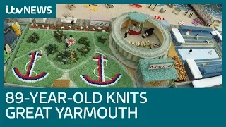 89-year-old knits model of Great Yarmouth | ITV News