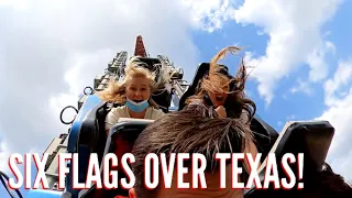 Everything is BIGGER & BETTER in TEXAS!! / Our First Experience @ SIX FLAGS OVER TEXAS!