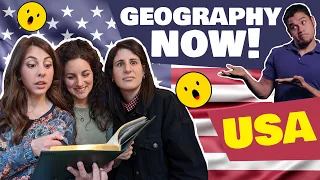 🇪🇺🇺🇸  EUROPEANS react to Geography now All 50 U.S. states | DID YOU KNOW THAT ABOUT THE USA? (sub)