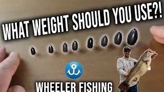 How to choose the RIGHT Weight for Bass Fishing with a Texas Rig