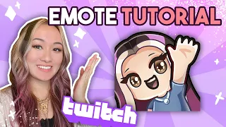 TWITCH EMOTE TUTORIAL - You can draw emotes!