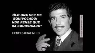 RECORDANDO PROFESOR JIRAFALES