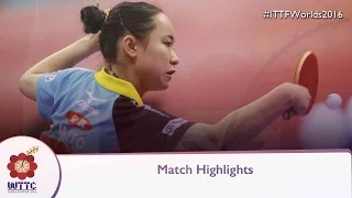 2016 World Championships Highlights: Mima Ito vs Kim Song I