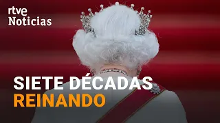 ISABEL II: Las MEJORES IMÁGENES e HITOS de sus 70 años de REINADO | RTVE Noticias