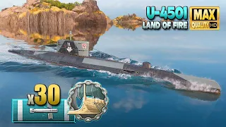 Submarine U-4501: Day after nerf, "die hard" medal - World of Warships