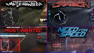 Heat (Police) Levels in NFS Games - 4kUHD