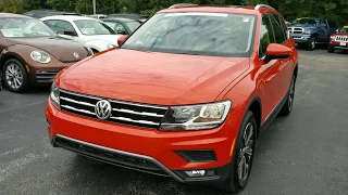 2018 VW Tiguan 2.0T SEL 4Motion in Habanero Orange Metallic