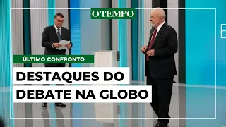 Debate na Globo:  veja o resumo do embate entre Lula e Bolsonaro