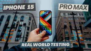 iPhone 15 Pro Max: PROFESSIONAL VIDEOGRAPHER Reaction & Review