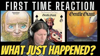 GENTLE GIANT | FIRST TIME REACTION The Face/ Black Cat/ Edge Of Twilight/ Schooldays/ Peel The Paint