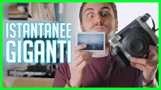 Istantanee Giganti! recensione Instax wide 300