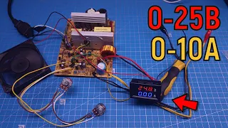 Простая переделка компьютерного блока ATX в лабораторный блок питания. Переделка блока АТХ. TL494