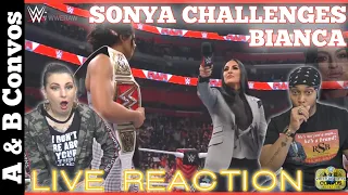 Sonya Deville Takes Out Bianca Belair - LIVE REACTION | Monday Night Raw 4/11/22