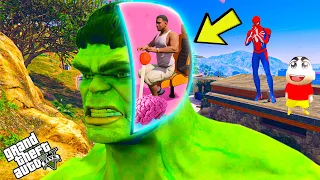 Franklin Control Hulk's Mind To Save IronMan & Avengers in GTA 5 ! GTA 5 AVENGERS