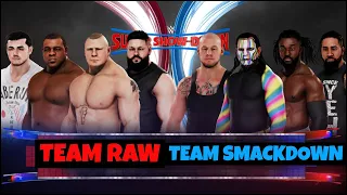 WWE 2K20 TEAM RAW VS TEAM SMACKDOWN ! WWE 2K20 GAMEPLAY |