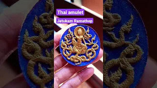 Thai amulet jatukam ramathep lucky Buddha #thaiamulet #luckycharm #wealth #jatukam #buddha #lucky
