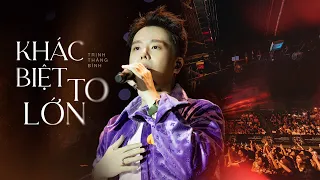 KHÁC BIỆT TO LỚN | Trịnh Thăng Bình Livestage | Upgen Concert
