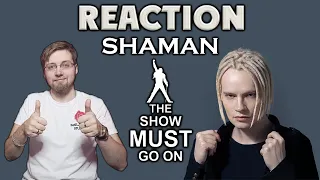 SHAMAN - THE SHOW MUST GO ON  REACTION  INSlA1DER MUSIC  BONUS :)