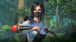 Wang Sheng spirit Level up sniper shooting and tiger girl fighting in wang sheng