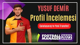 GALATASARAY'IN YENİ TRANSFERİ YUSUF DEMİR FM 22 PROFİL İNCELEMESİ - YUSUF DEMİR FM22 - YUSUF DEMİR