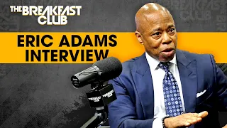 Mayor Eric Adams Speaks On The Migrant Crisis, Safety In New York, Policing, Homelessness + More