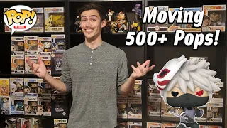 Moving My Entire Funko Pop Collection! | 500+ Funko Pops