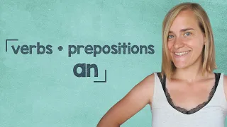 German Lesson (44) - Verbs with Prepositions - Part 8: "an" - B1/B2