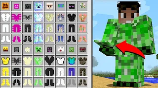 ESTA ARMADURA ME CONVIERTE EN CUALQUIER MOB DE MINECRAFT - COMO CONVERTIRSE EN MOB EN MINECRAFT