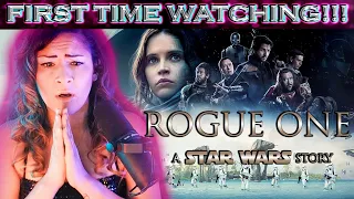 ROGUE ONE: A Star Wars Story | THIS WAS SO SAD | FIRST TIME WATCHING | MOVIE REACTION