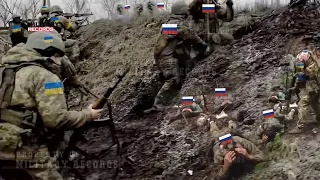 Horrible!! Ukrainian 72nd Brigade ambush and kill 590 Wagner Group hiding in trenches near Bakhmut