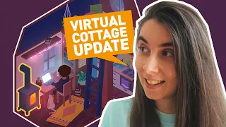 UPDATING VIRTUAL COTTAGE aka struggeling with buttons in godot for 28 minutes straight