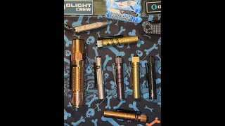 Olight Warrior 3S Copper 5th ! Semi precious i3T collection!