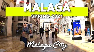 Málaga City Latest Update Spring 2021 Costa del Sol | Andalucía, Spain [4K]