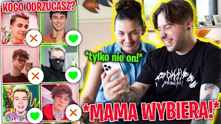 MAMA WYBIERA NAJGORSZYCH YOUTUBERÓW! (najlepszym może zostać tylko jeden)