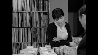 The Squires - Wonderin' (1965) & Anna Karina working in a record store.