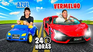 24 HORAS NO CARRO DA SUA COR!