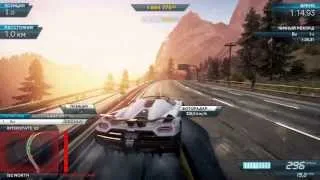 Спринт  Koenigsegg Agera R Need for Speed Most Wanted 2