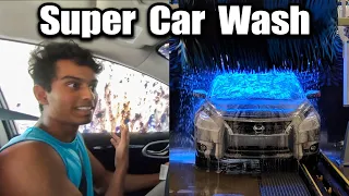 Automatic Car Wash  - Super Wash in Canada | Tamil VLOG | VelBros Tamil