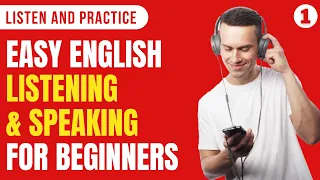 #1 BASIC ENGLISH CONVERSATION PRACTICE - English Speaking Practice for Beginners - Learn English
