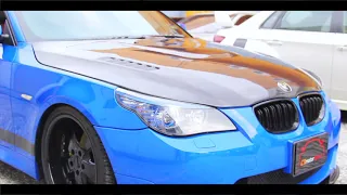 BMW E60 Msport Bodykit Carbon Fiber Front Hood Bonnet