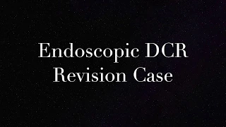 Revision endoscopic DCR
