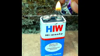 [new] TOP hw 9v battery magic electronics experiment