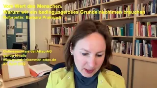 Barbara Prainsack: Vom Wert des Menschen. Warum wir ein bedingungsloses Grundeinkommen brauchen