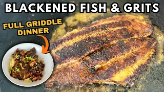 Blackened Catfish on the Blackstone