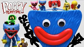 ¿Qué Hay Dentro de la Cabeza de HUGGY WUGGY? | Poppy Playtime Pack de 10 Minifiguras - TOY SHOTS