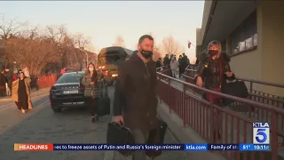 Conflict forces many Ukrainians to flee to neighboring countries