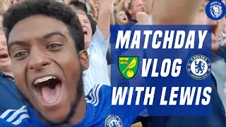 NORWICH 2-3 CHELSEA MATCHDAY VLOG WITH LEWIS || OH TAMMY ABRAHAM