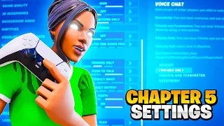 *NEW* Chapter 5 Season 2 BEST Controller Settings For Fortnite! (Xbox/PS4/PS5/PC)