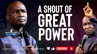 SHOUT OF THE ANOINTING & DANGEROUS HEALING POWER AT MIRACLE SERVICE - APOSTLE JOSHUA SELMAN